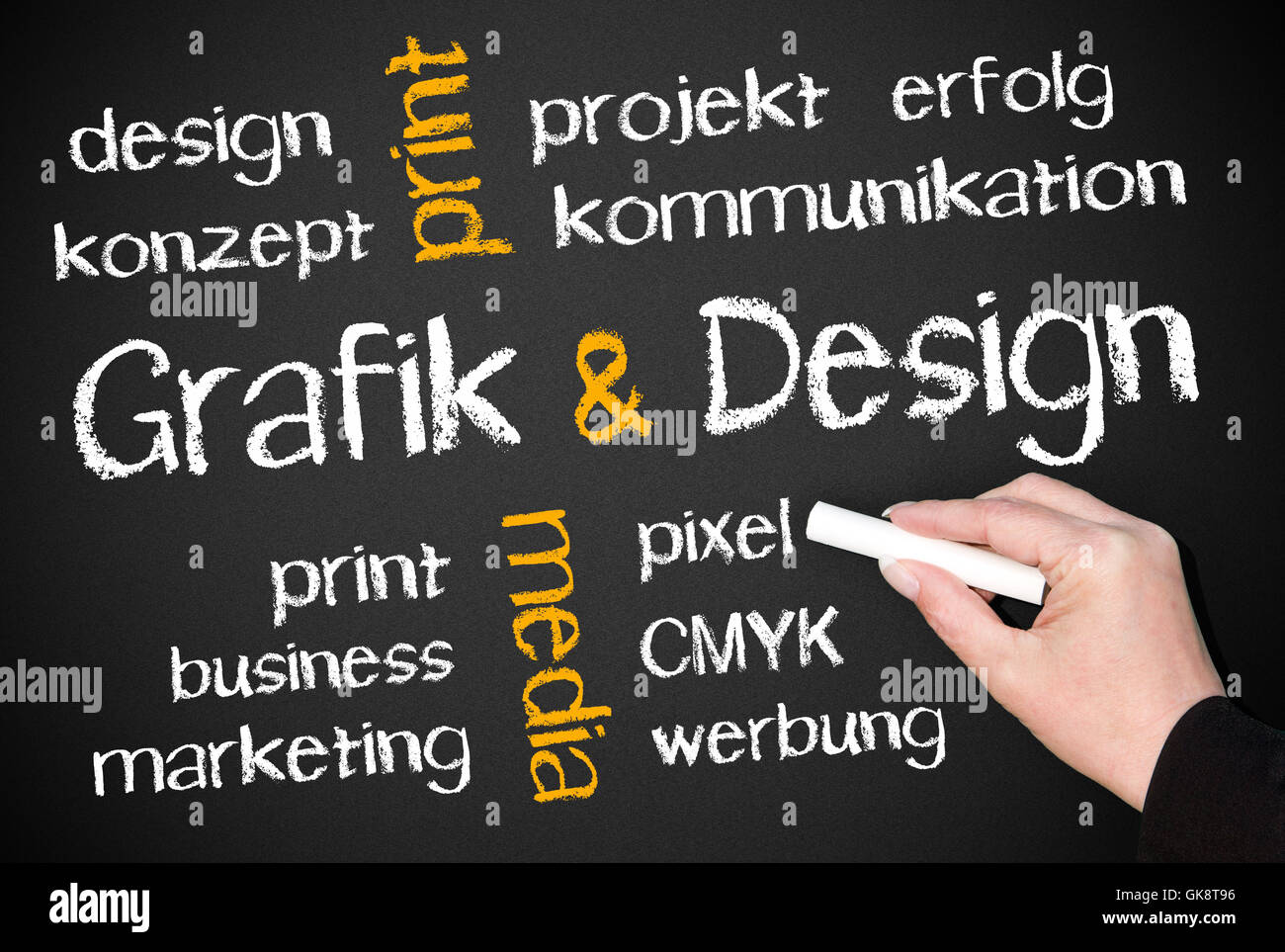 Graphics board writing hi-res stock photography and images - Alamy