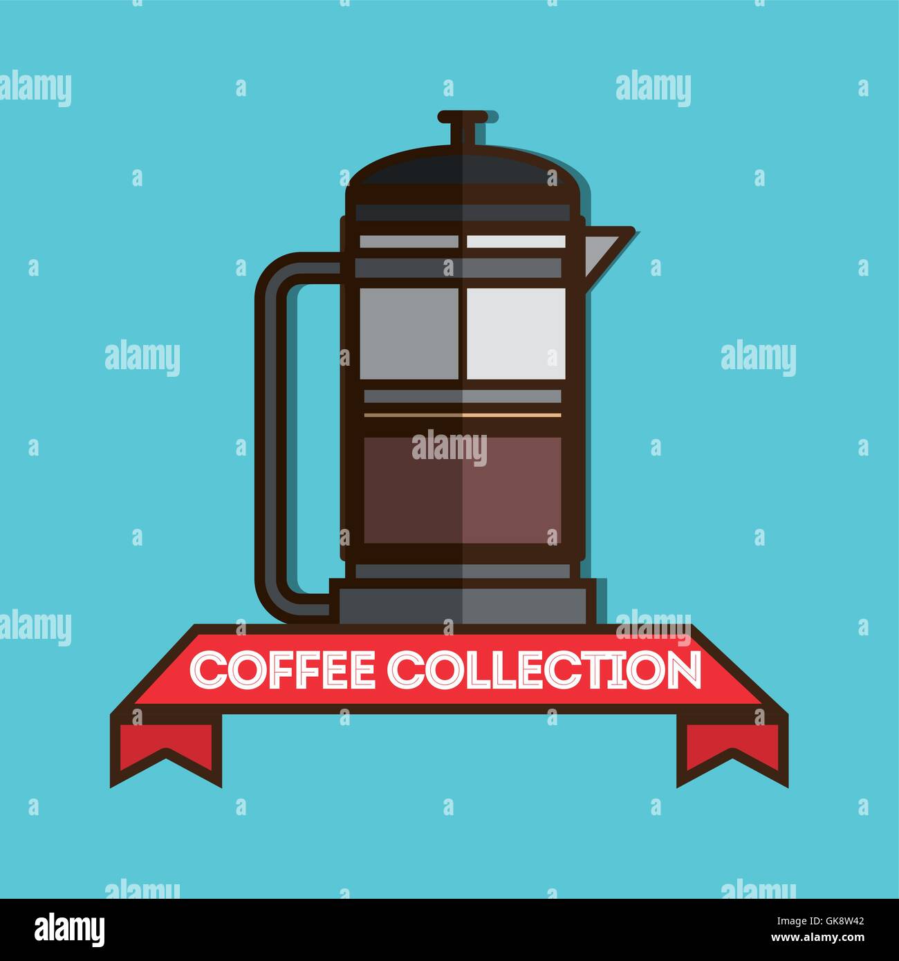 coffee kettle design , vector illustration Stock Vector Image & Art Alamy