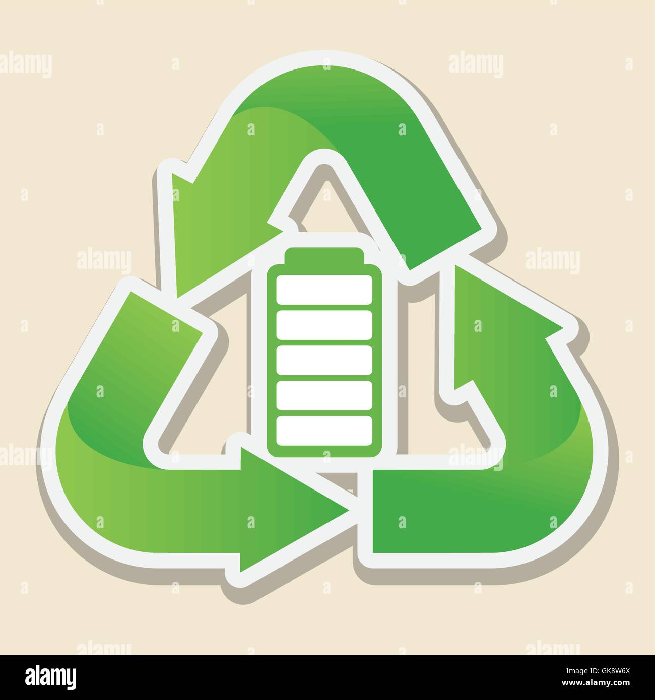 eco battery design , vector illustration Stock Vector Image & Art - Alamy