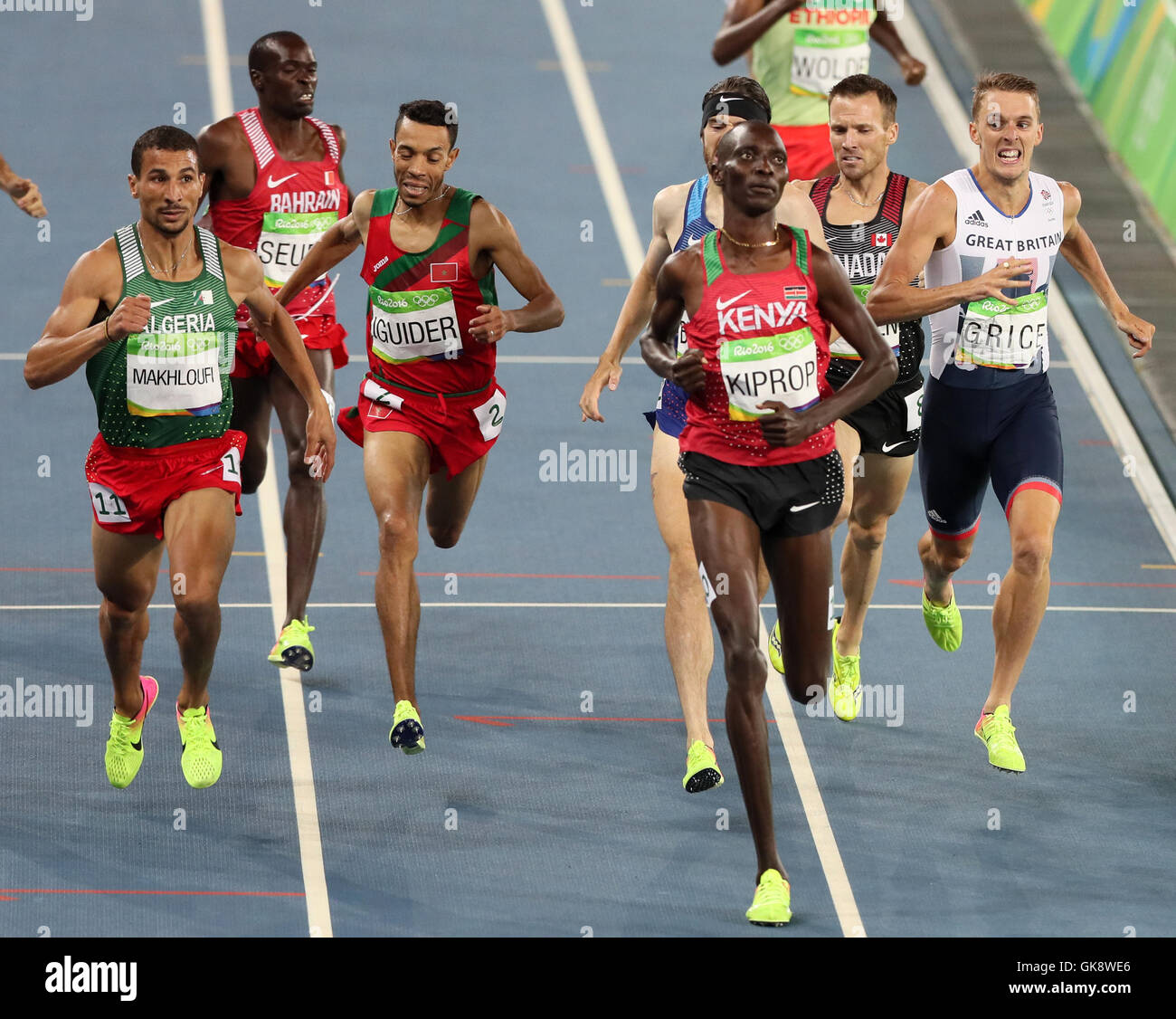 Kenyas Abel Kiprop Second Right Hi res Stock Photography And Images Alamy
