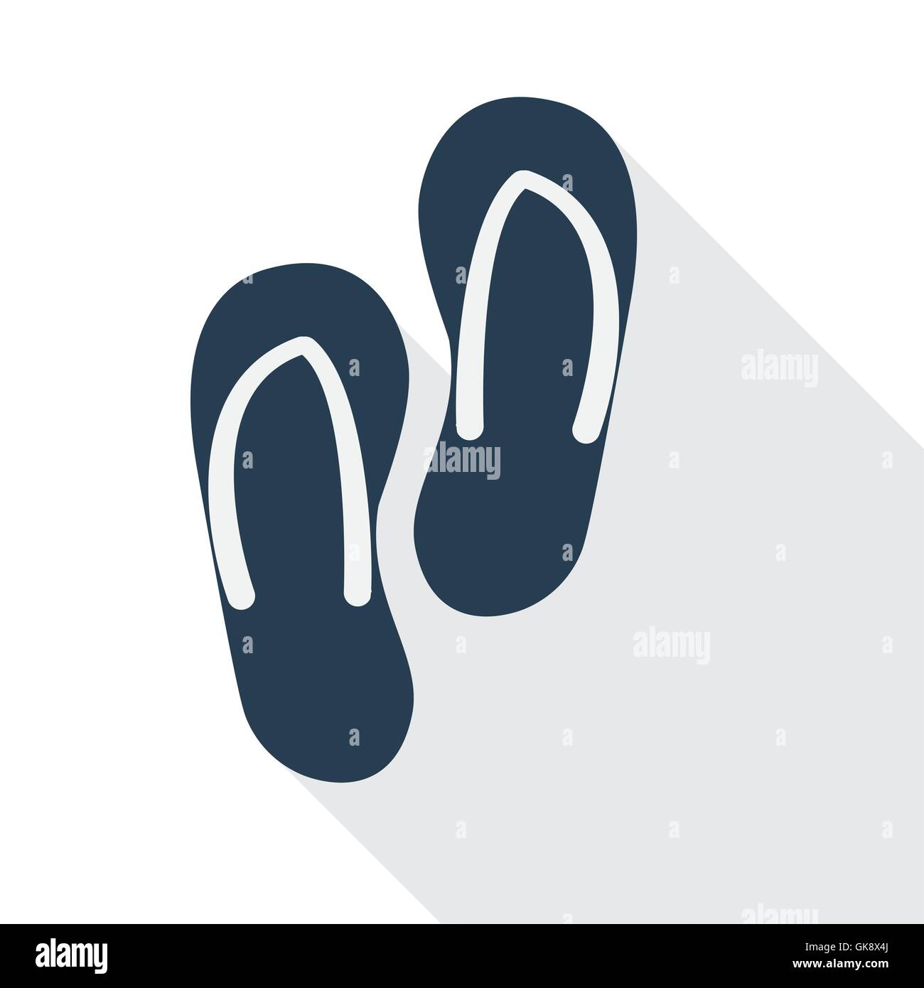 sandals vector illustration , vector icon Stock Vector Image & Art - Alamy