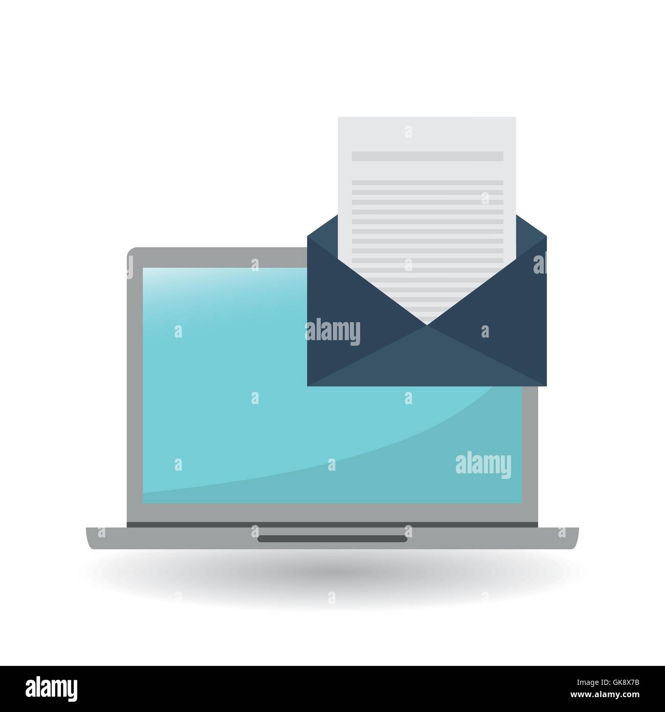Message vector illustration , vector icon Stock Vector Image & Art - Alamy