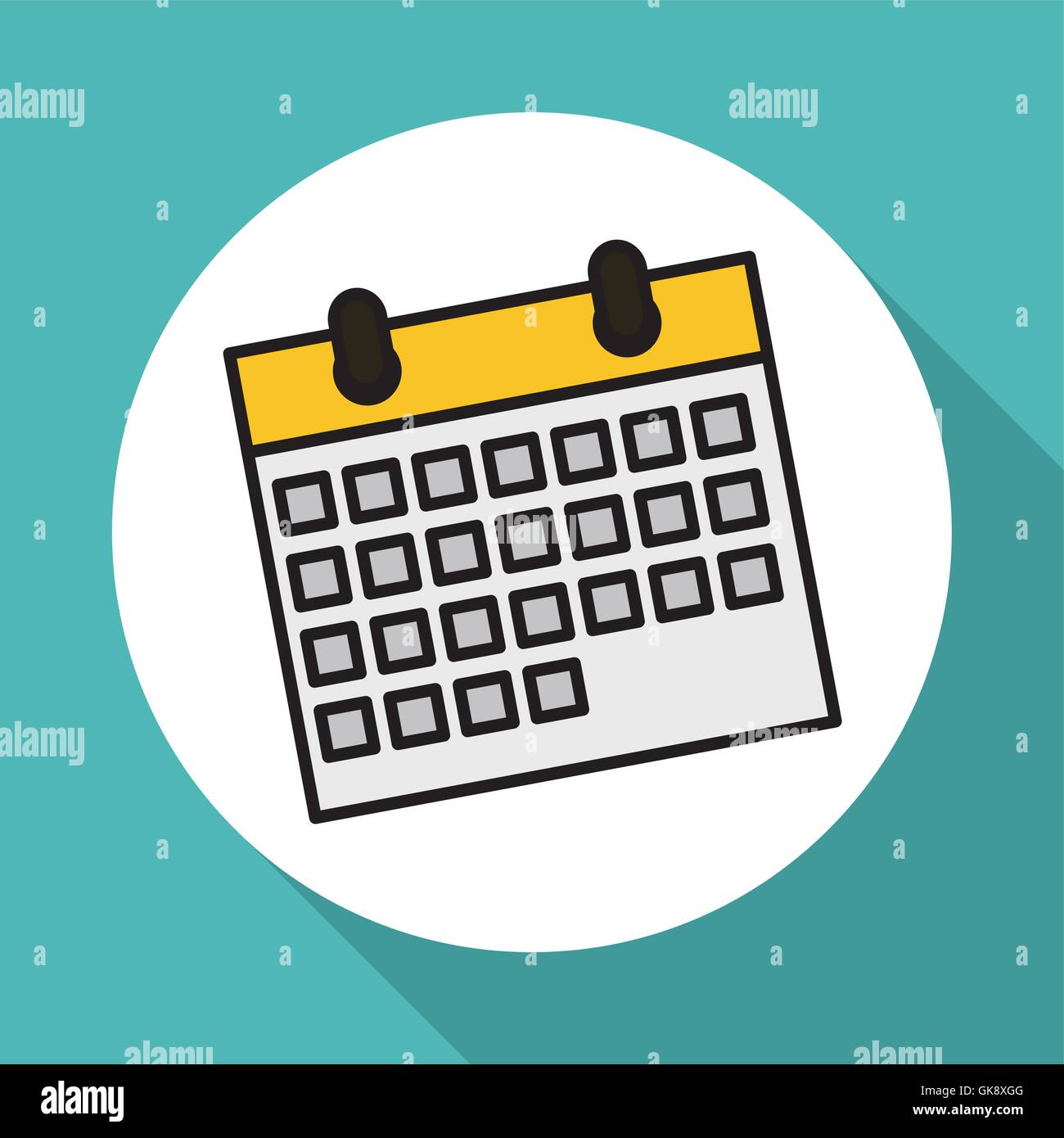 Calendar vector illustration , vector icon Stock Vector Image & Art - Alamy