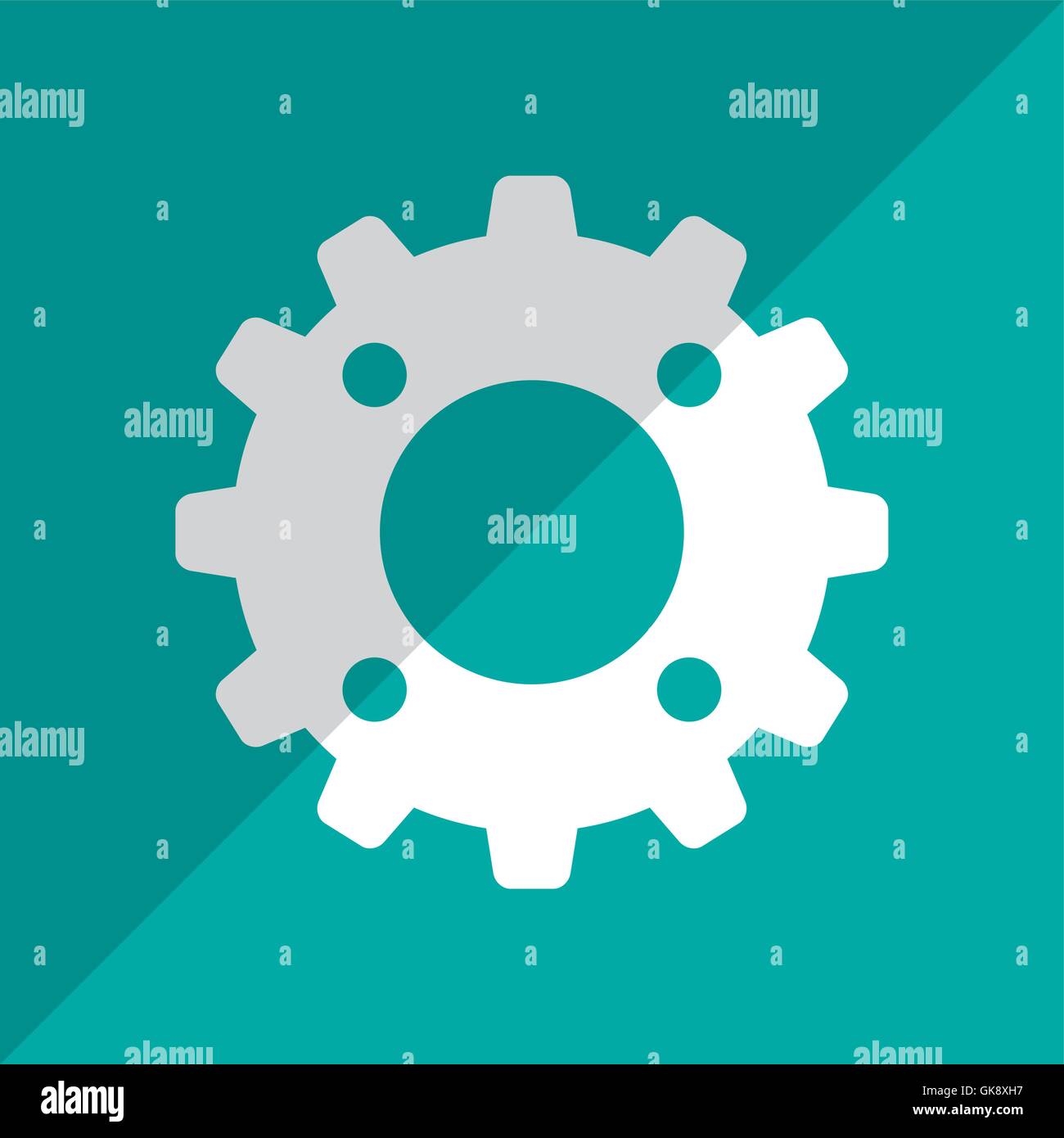 gear vector illustration , vector icon Stock Vector Image & Art - Alamy