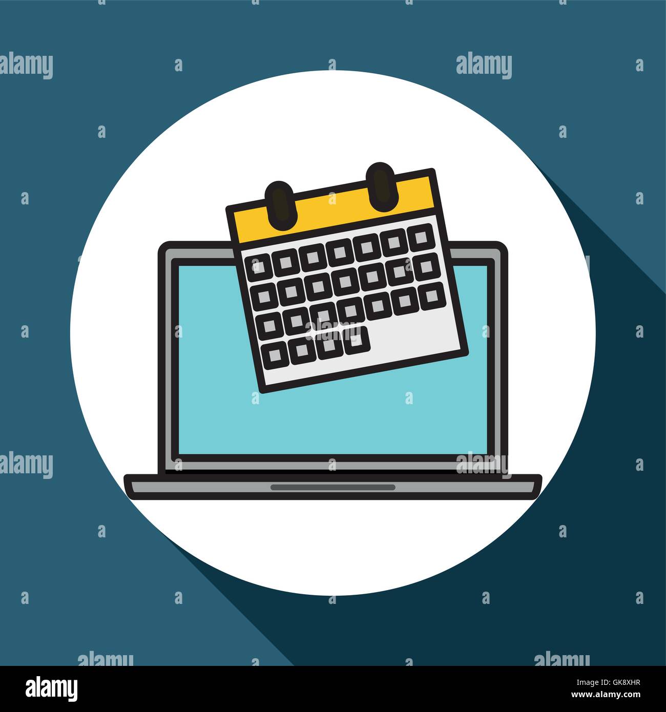 Calendar vector illustration , vector icon Stock Vector Image & Art - Alamy