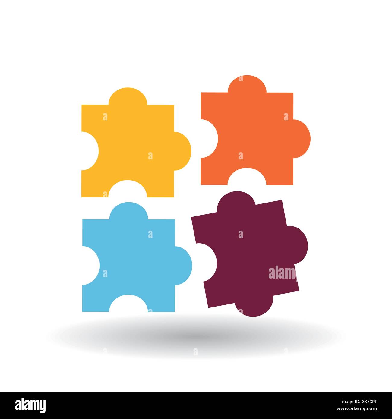 puzzle vector illustration Stock Vector Image & Art - Alamy