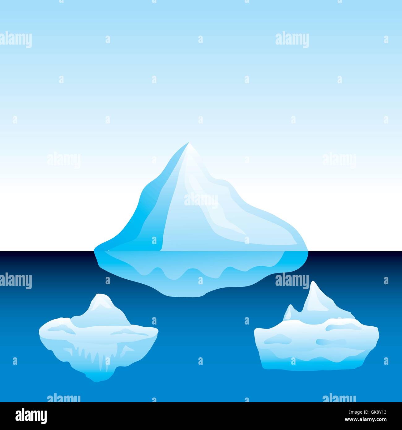 Ice Mountain isolated icon Stock Vector Image & Art - Alamy