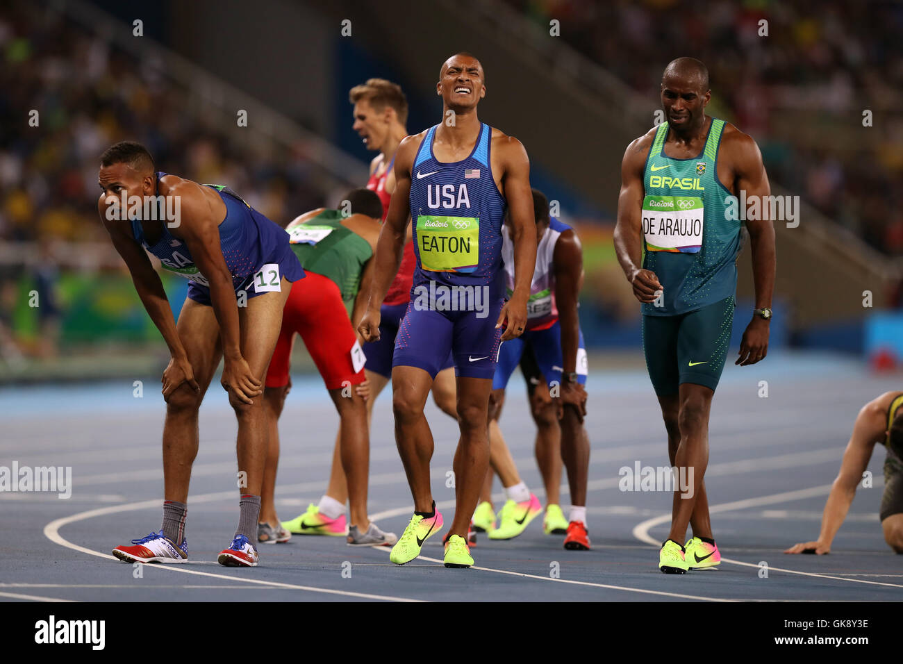  ASHTON EATON USA OLYMPIC DECATHLON 8X10 SPORTS ACTION PHOTO  (S) : Sports Fan Photographs : Sports & Outdoors