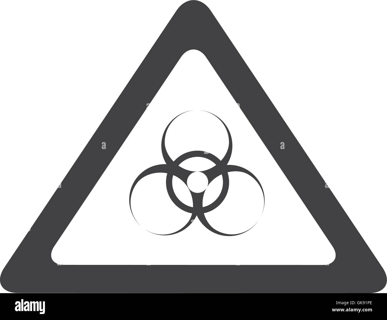 biohazard sign precaution Stock Vector Image & Art - Alamy