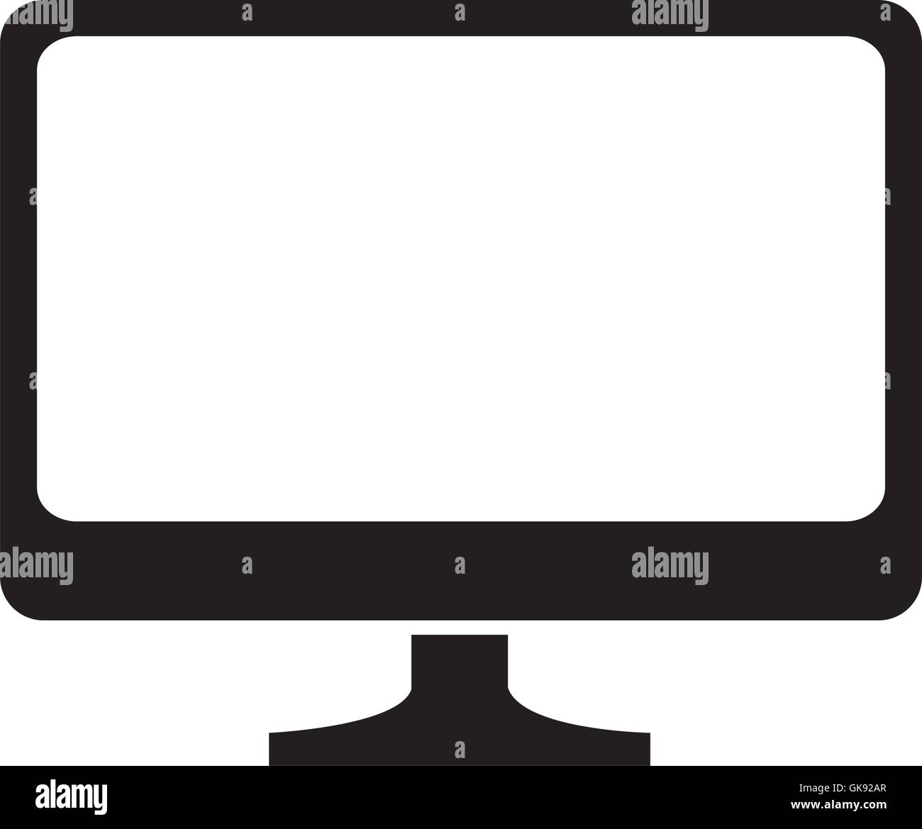 Traceable Computer Monitor Image monitor pc computer device technology Stock Vector Image & Art - Alamy