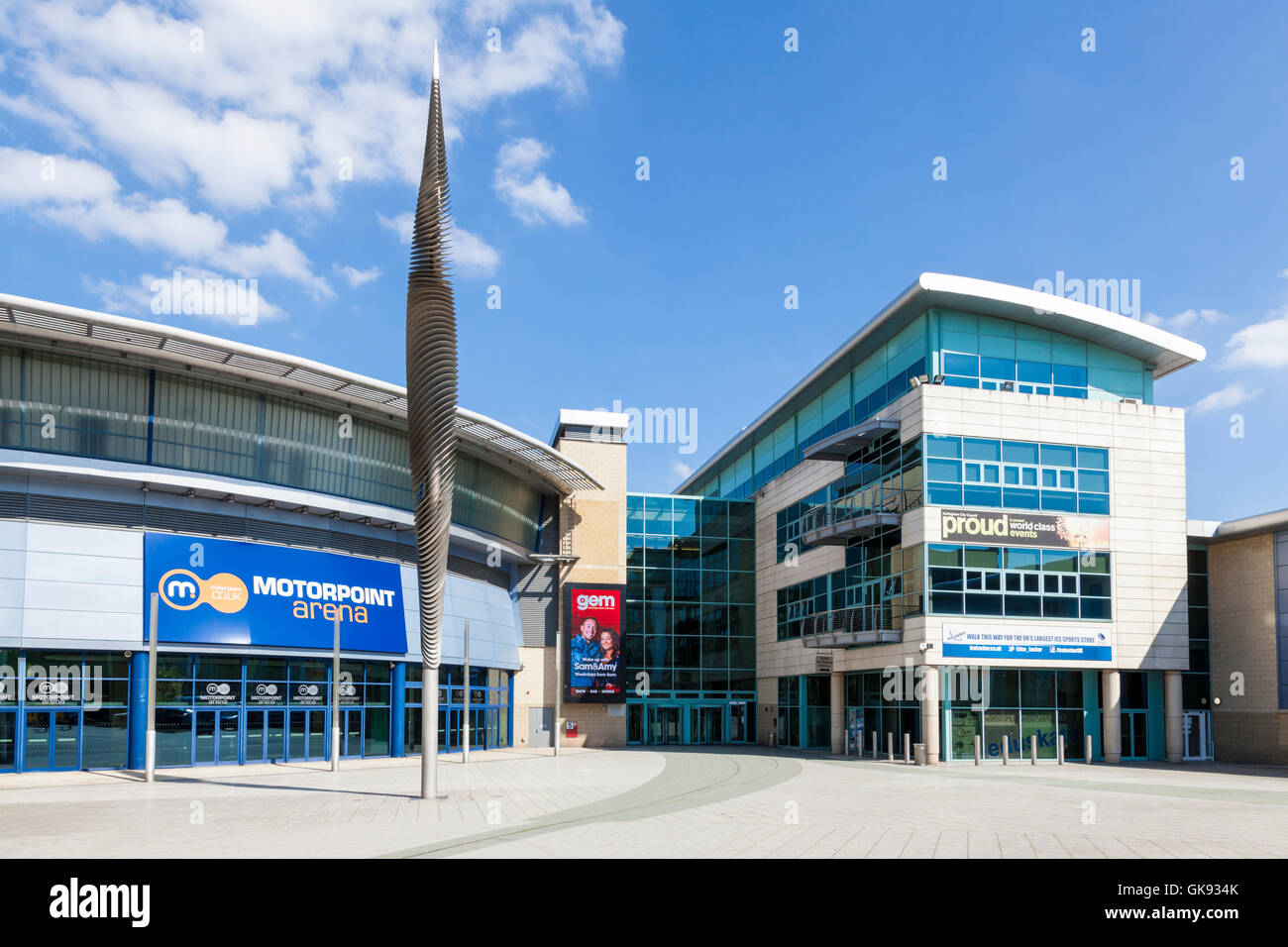 Motorpoint Arena and National Ice Centre, Nottingham, England, UK Stock Photo