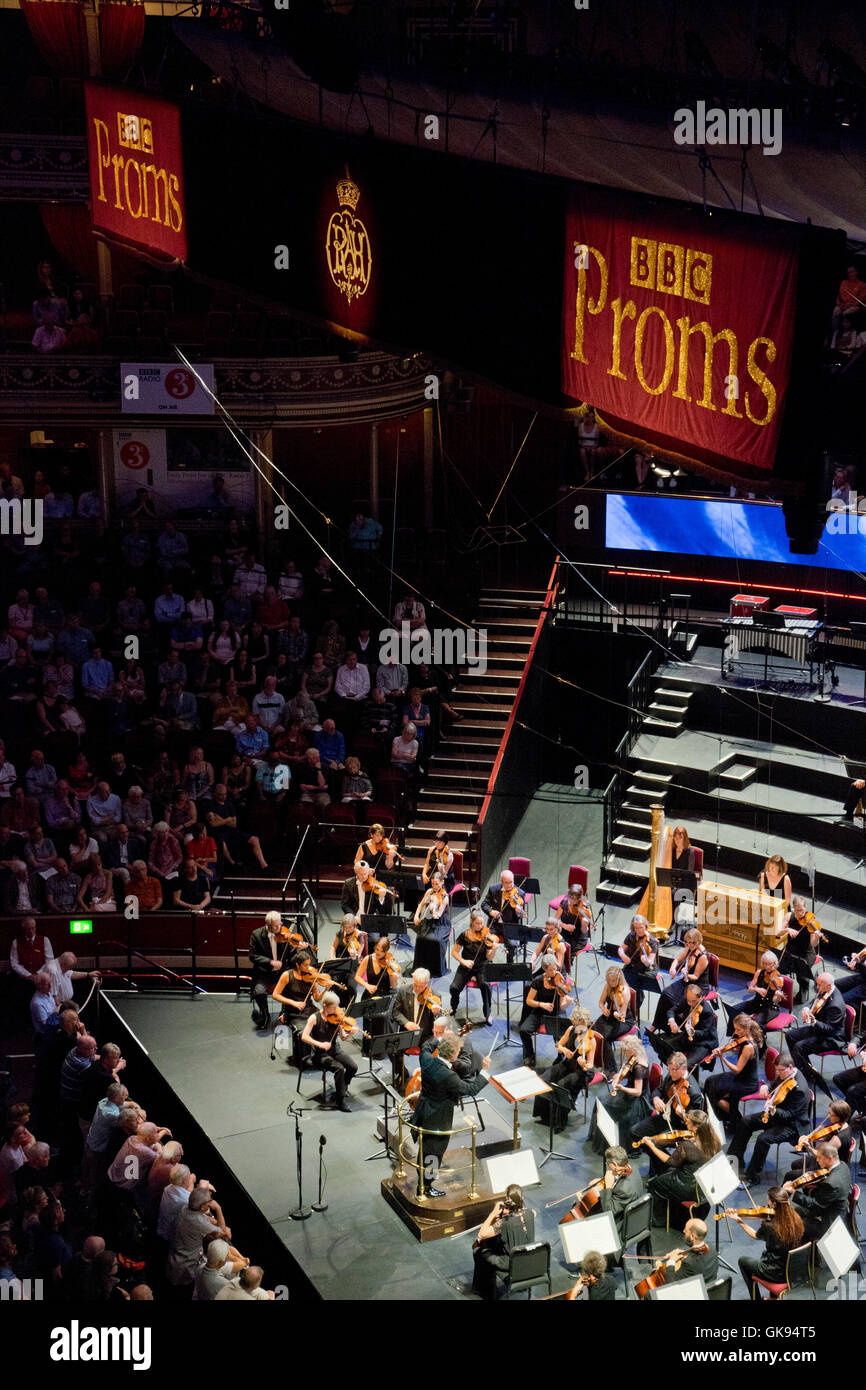 Royal Philharmonic Orchestra playing at the BBC Proms at the Royal