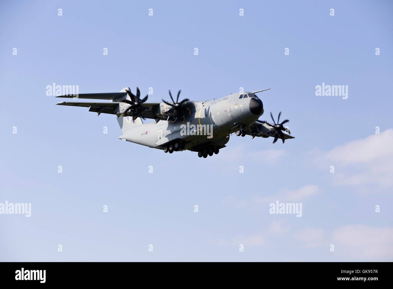 RAF Airbus A400M -180 Military Plane at Brize Norton Stock Photo