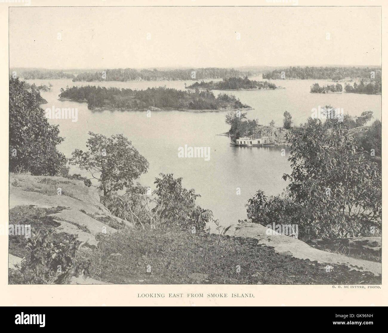 43278 Looking East from Smoke Island Stock Photo Alamy