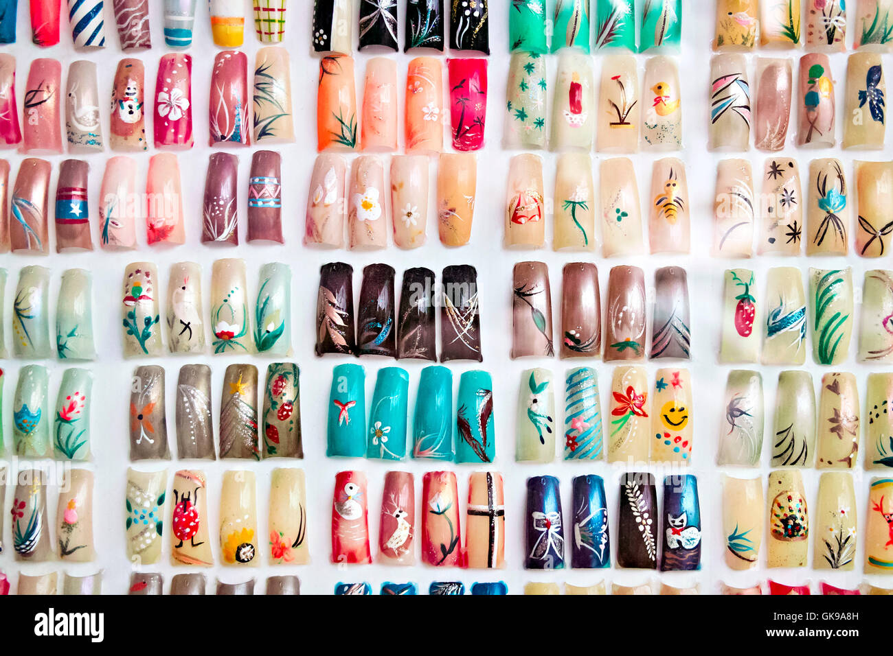 Artificial fingernails hi-res stock photography and images - Alamy
