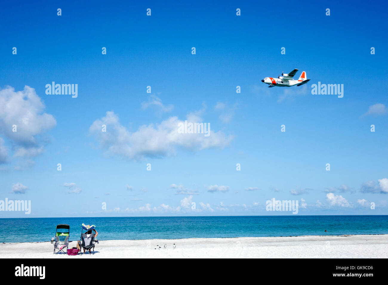Florida Gulf of Mexico,Gulf Coast,Anna Maria Island,Bradenton Beach,Silver Surf Gulf Beach Resort,hotel,lodging,vacation rental,lodging,private beach, Stock Photo