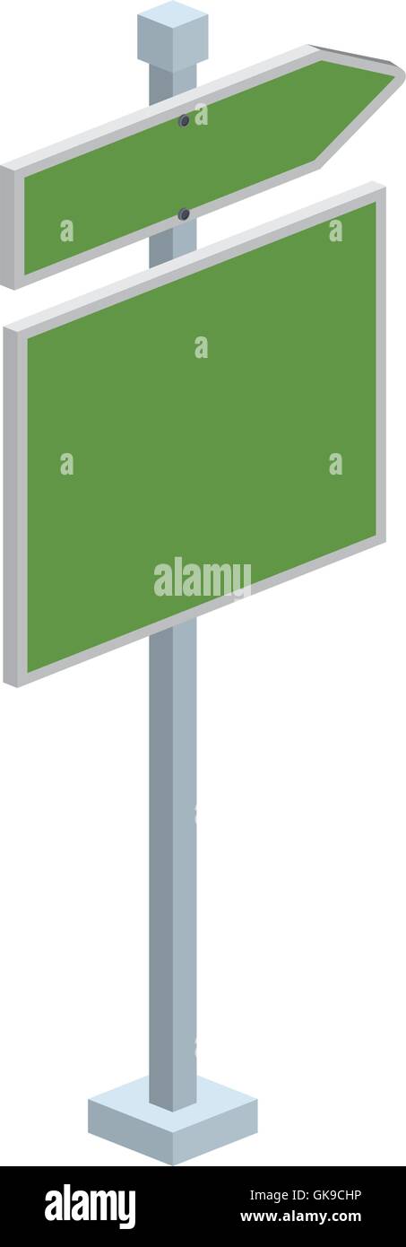 traffic signal with arrow isometric icon Stock Vector Image & Art - Alamy