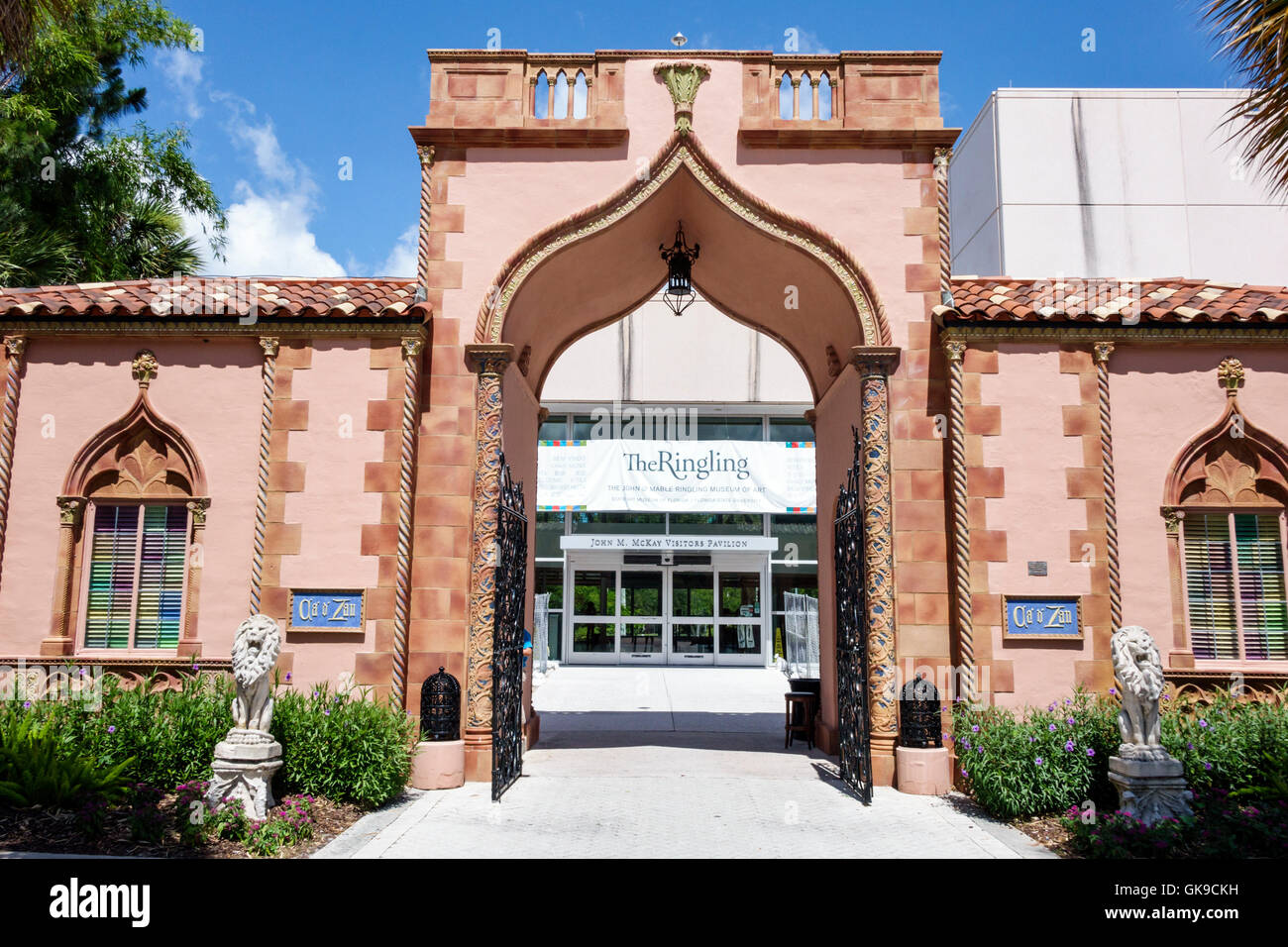Sarasota Florida,Ringling Estate,Ca’ d’Zan,mansion,John & Mable