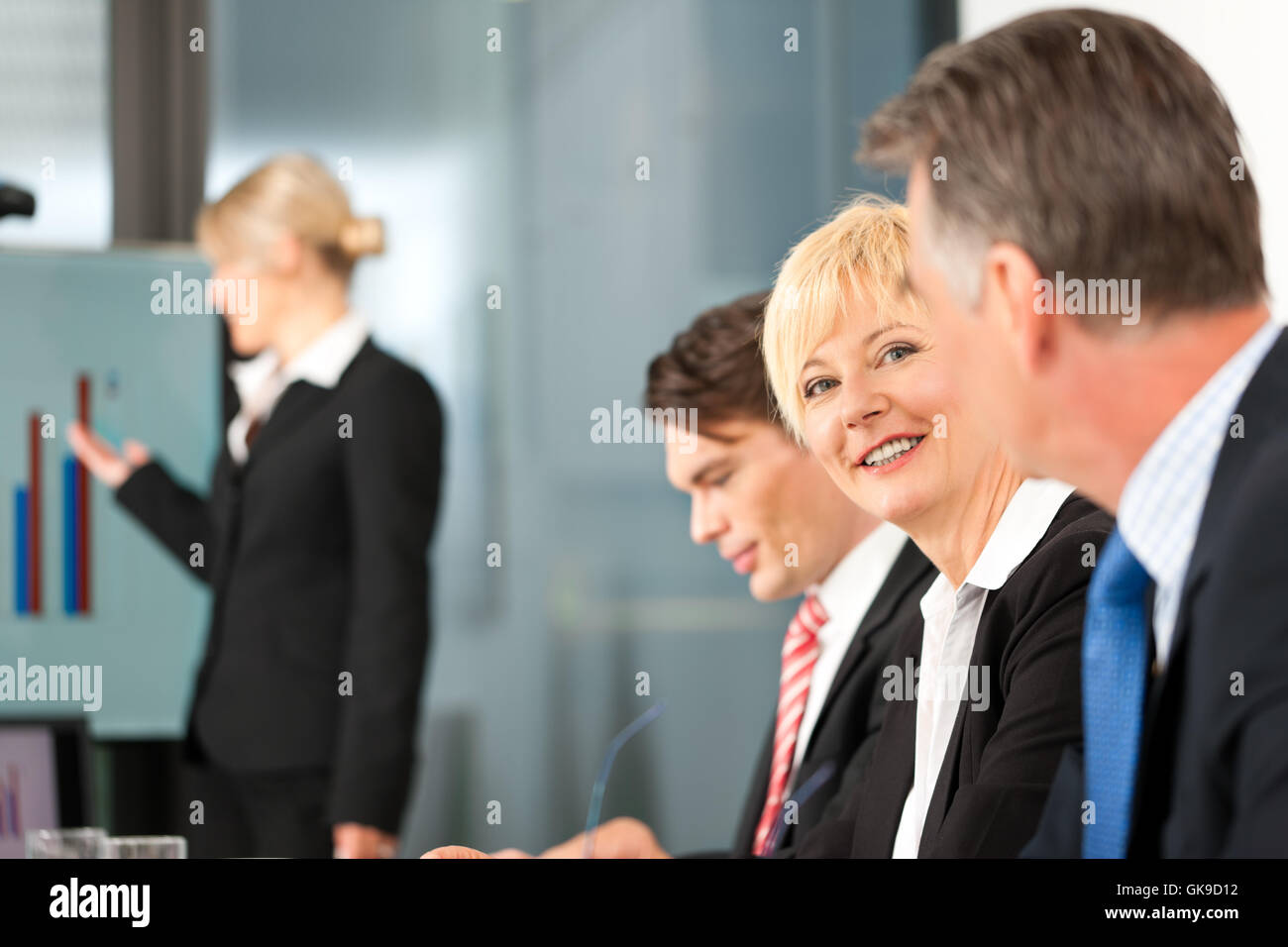office present presentation Stock Photo Alamy