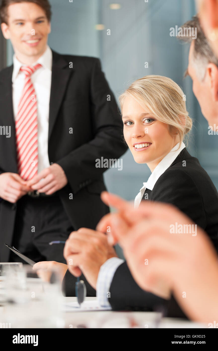 office present presentation Stock Photo Alamy