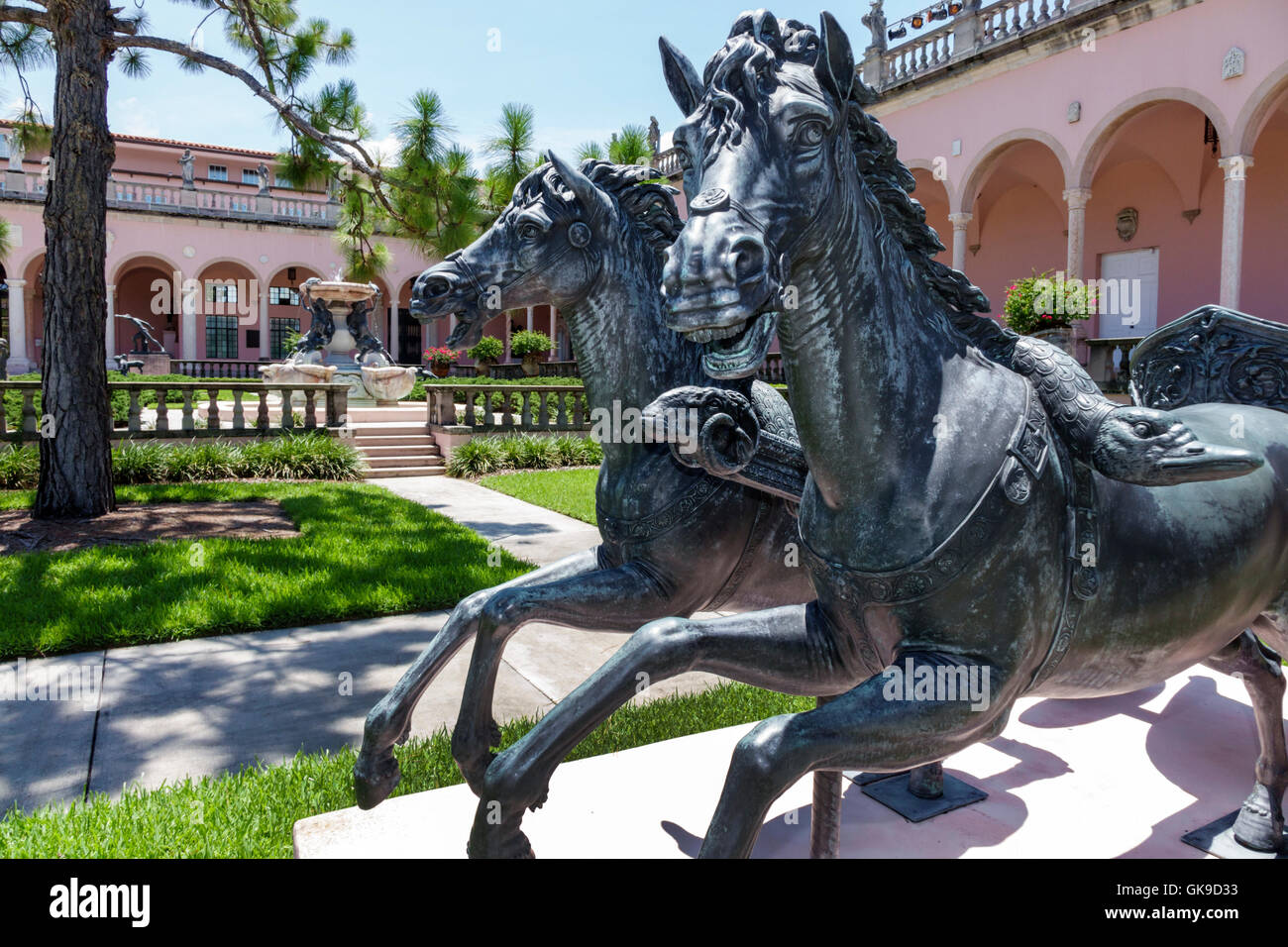 Sarasota Florida,Ringling Estate,Ca’ d’Zan,mansion,John & Mable