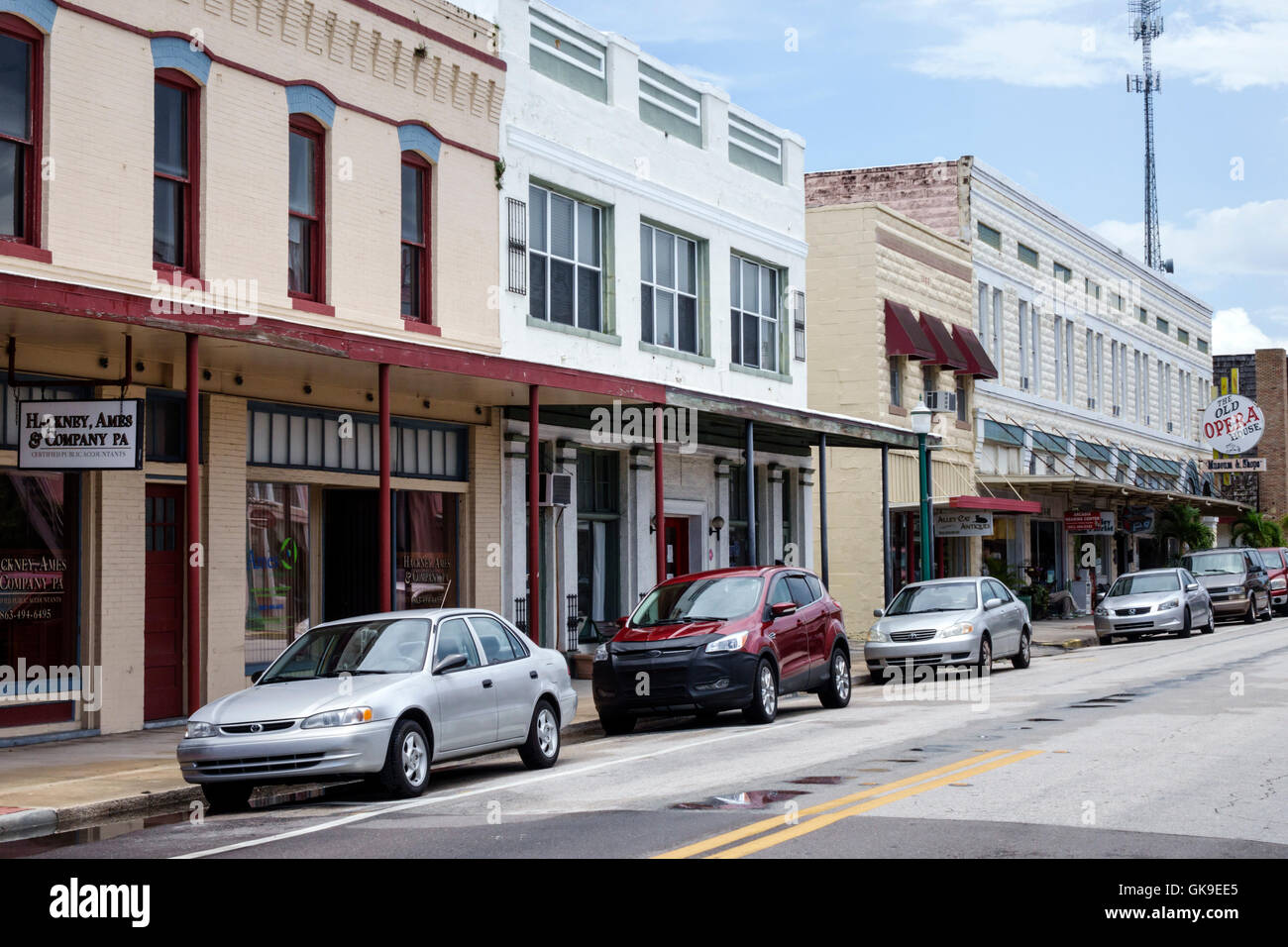 Arcadia Florida Street Stock Photos & Arcadia Florida Street Stock