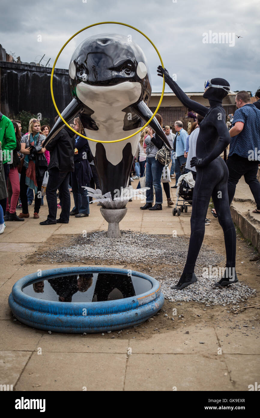 Banksy's Dismaland exhibition in Weston super Mare Stock Photo Alamy
