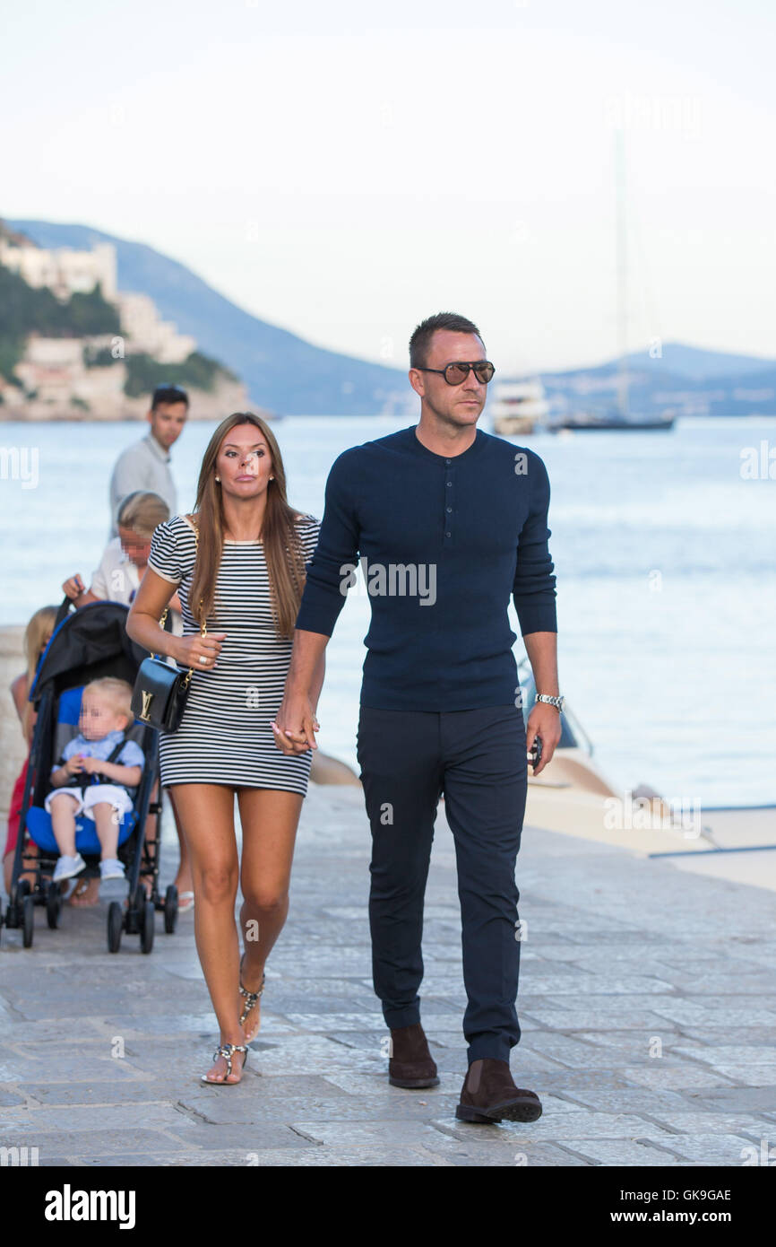 Chelsea footballer John Terry, wife Toni Terry and Terry's parents Alan and Sue Poole take a tour of Dubrovnik on holiday  Featuring: John Terry, Toni Terry Where: Dubrovnik, Croatia When: 14 Jun 2016 Credit: WENN.com  **Only available for publication in Stock Photo