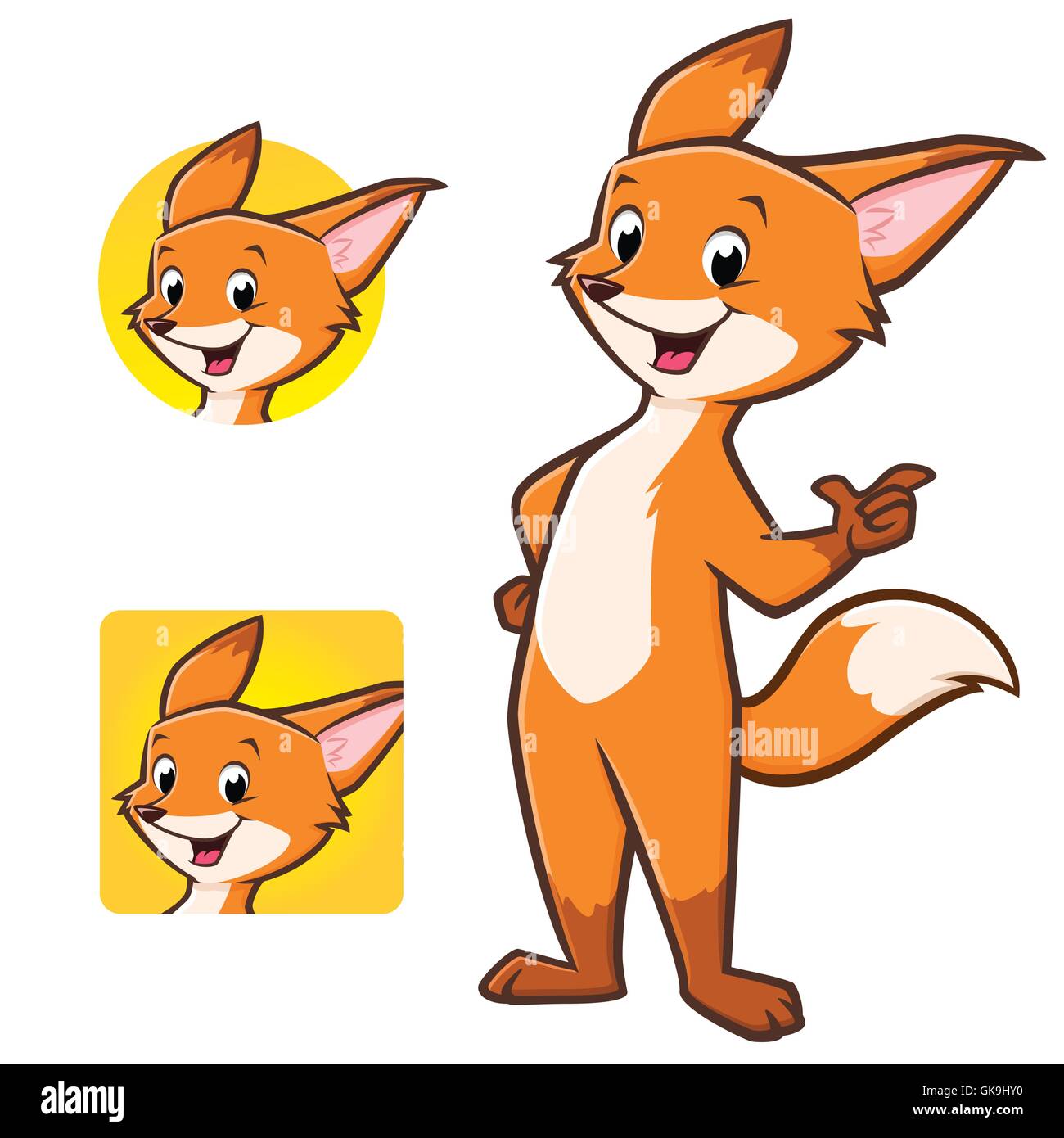 Fox cartoon character hi-res stock photography and images - Alamy Fox cartoon character hi-res stock photography and images - Alamy