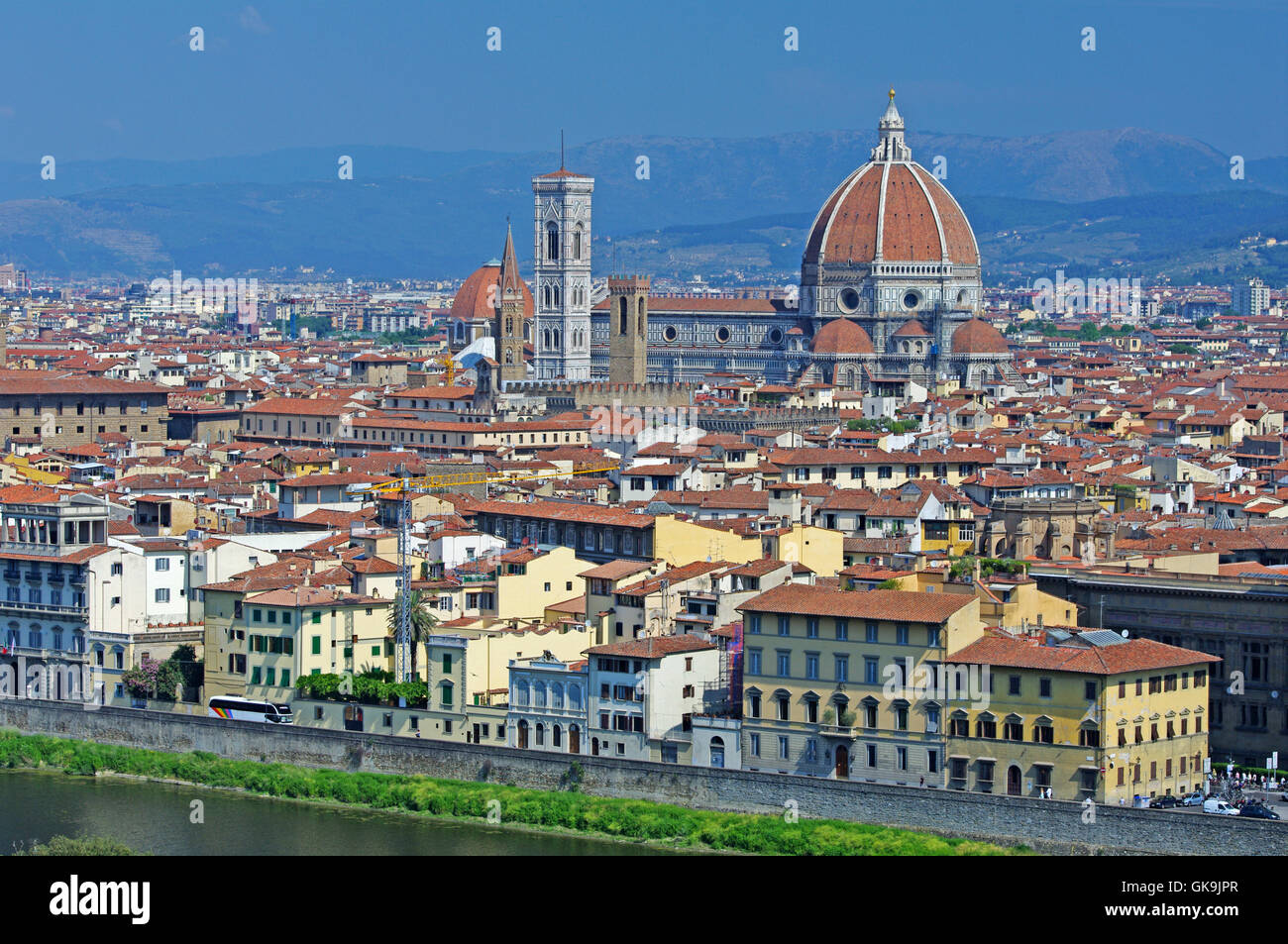 florence - capital of tuscany Stock Photo