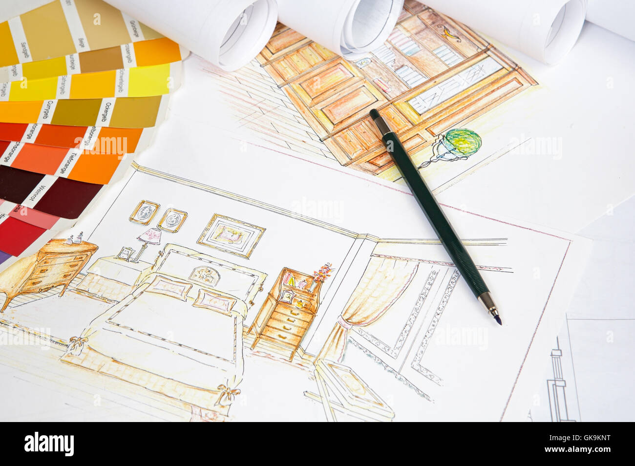 house building tools Stock Photo Alamy