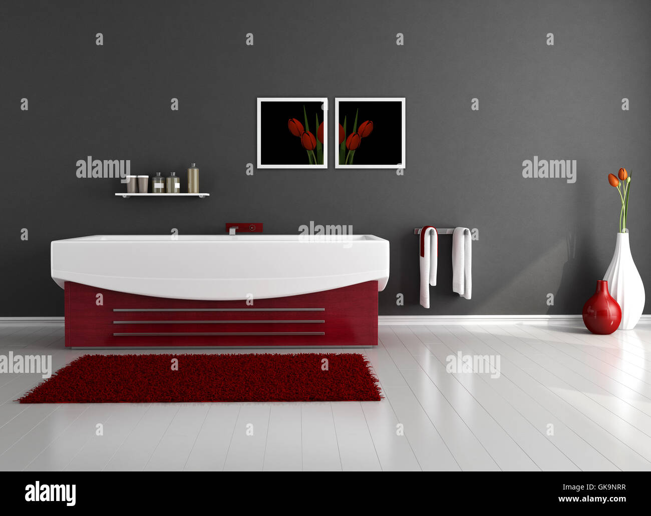 furniture interior wall Stock Photo - Alamy