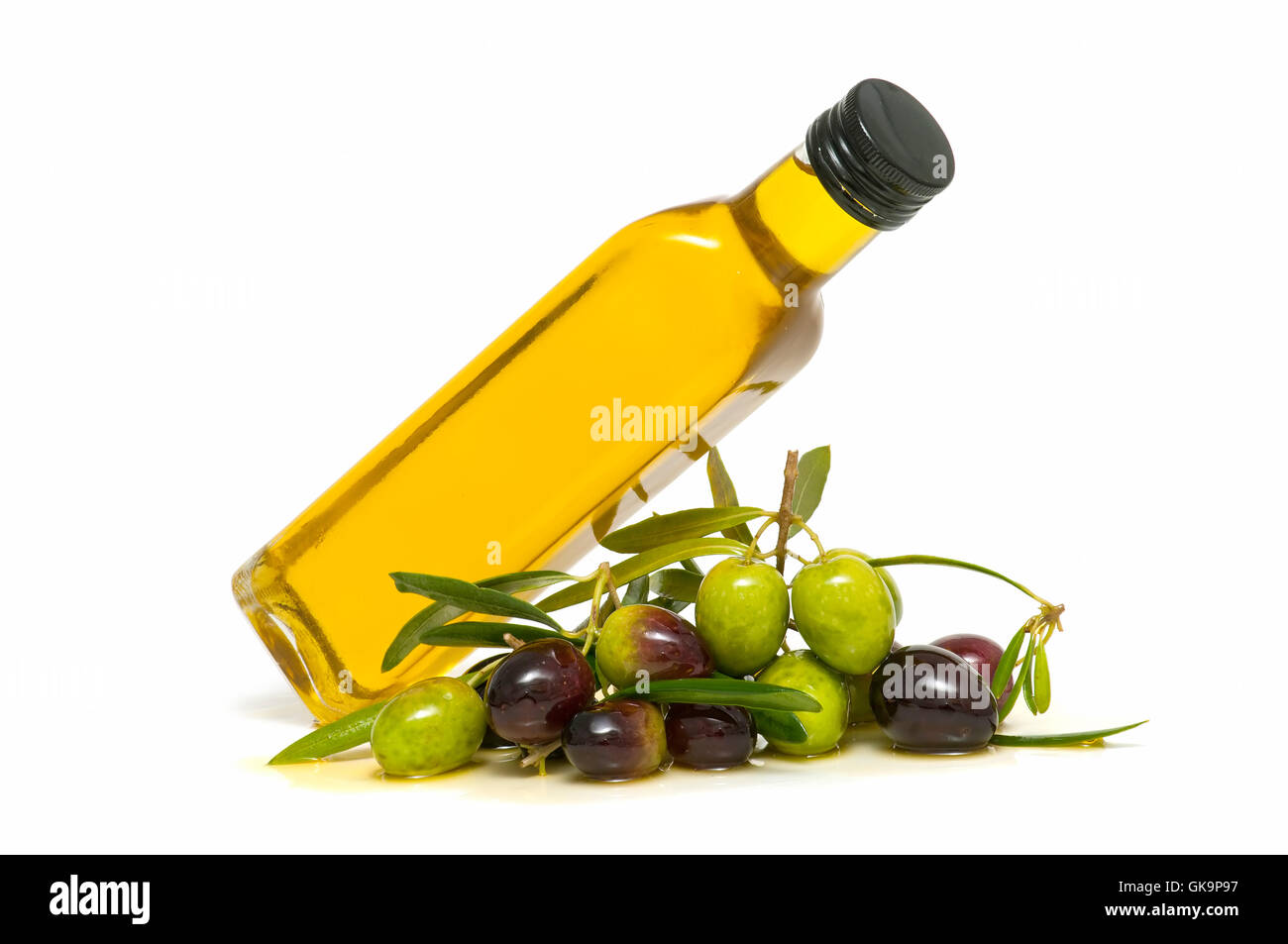 lifestyle diet olive oil Stock Photo