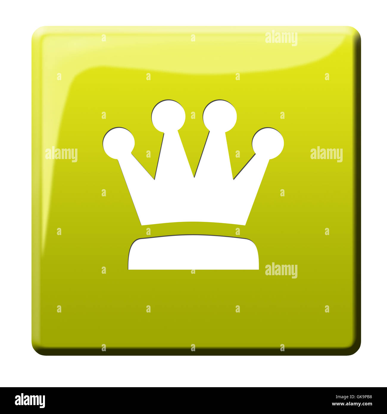 Crown icon hi-res stock photography and images - Alamy