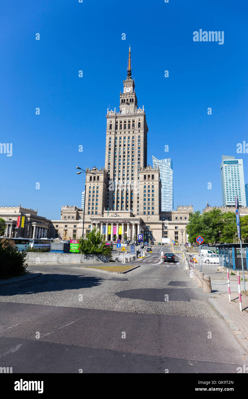 Palace of Culture and Science Stock Photo Alamy