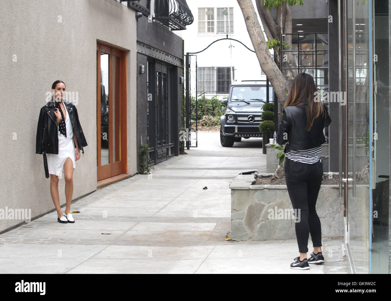 Louise Roe takes part in a photoshoot in Beverly Hills Featuring ...