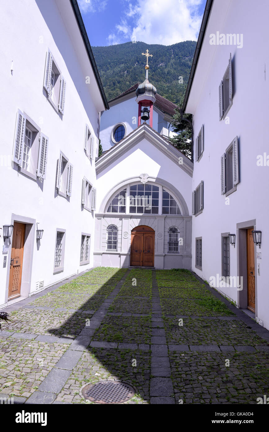 Old houses at Altdorf in the Canton of Uri, Switzerland Stock Photo Alamy