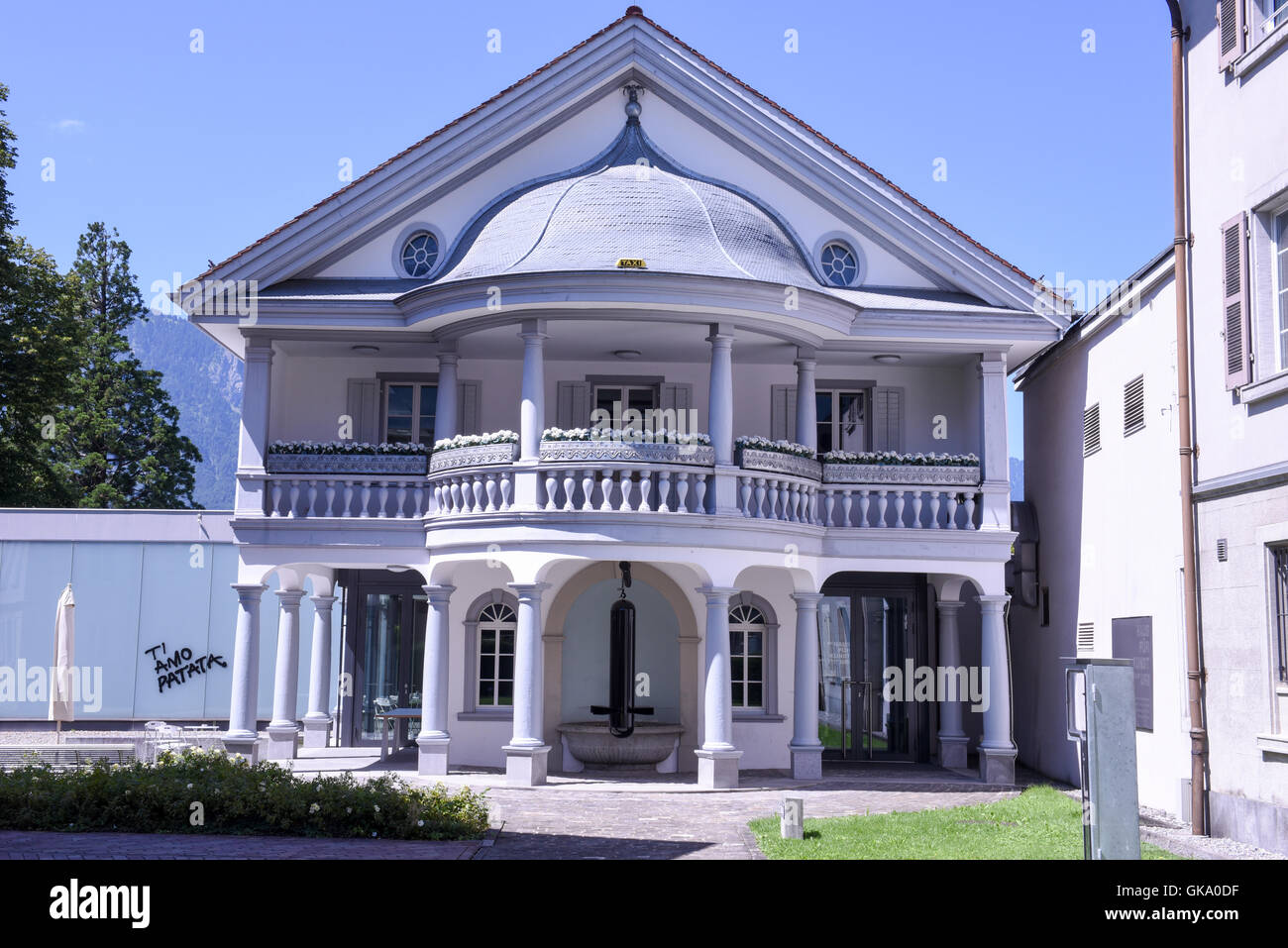 Old houses at Altdorf in the Canton of Uri, Switzerland Stock Photo Alamy