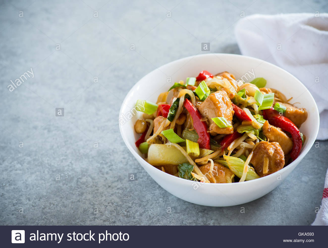 Chicken And Bean Sprouts Stir Fry Recipe