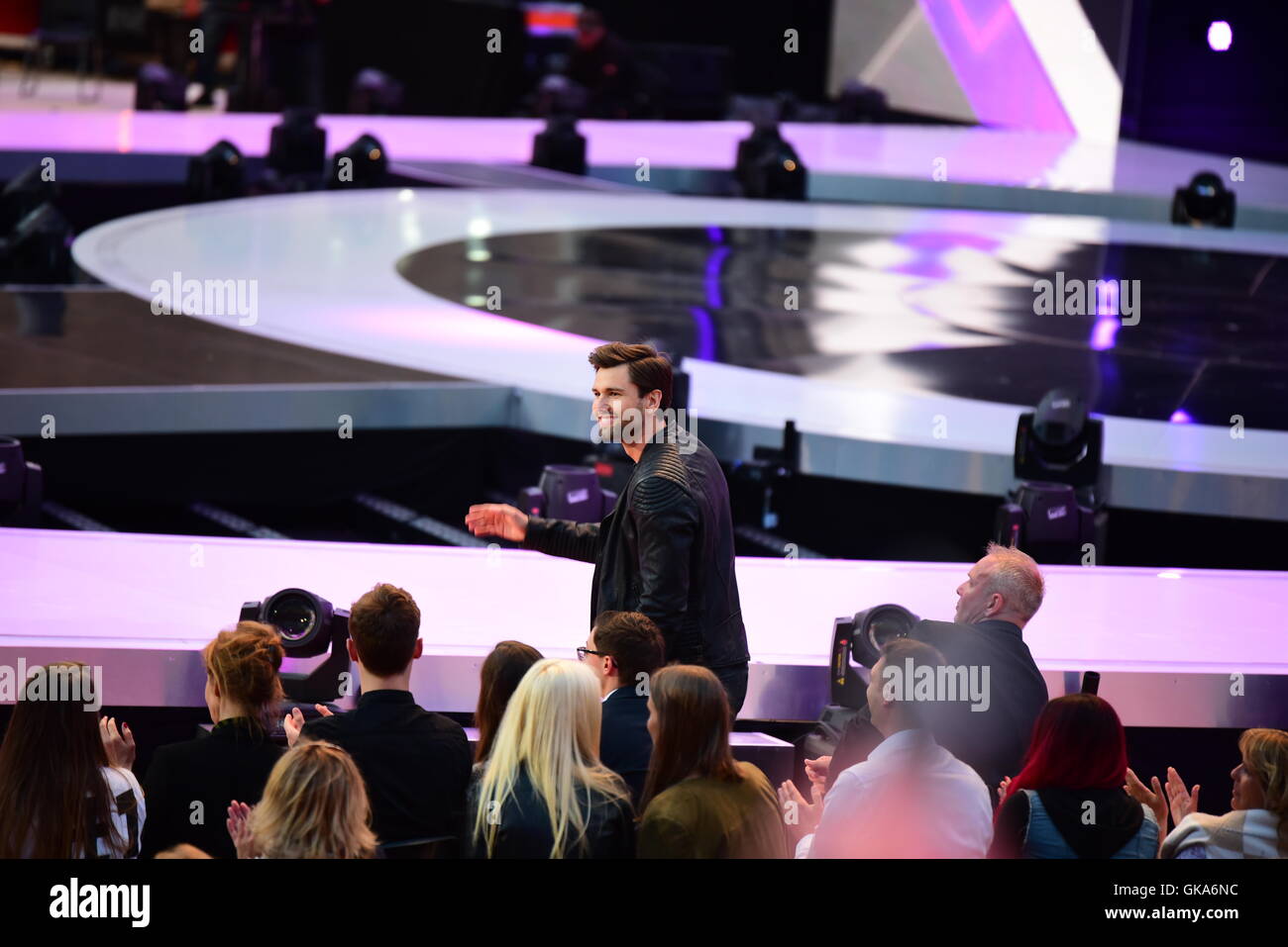 Finale of TV show "Germany's Next Topmodel" at Coliseo Balear