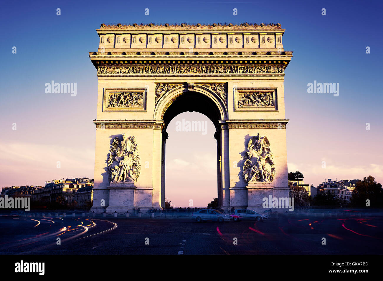 monument paris france Stock Photo
