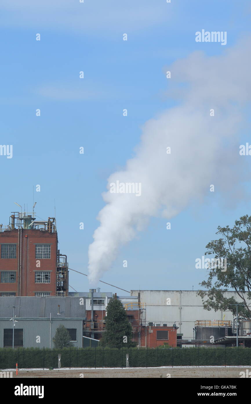 Air pollution in Melbourne Australia Stock Photo Alamy