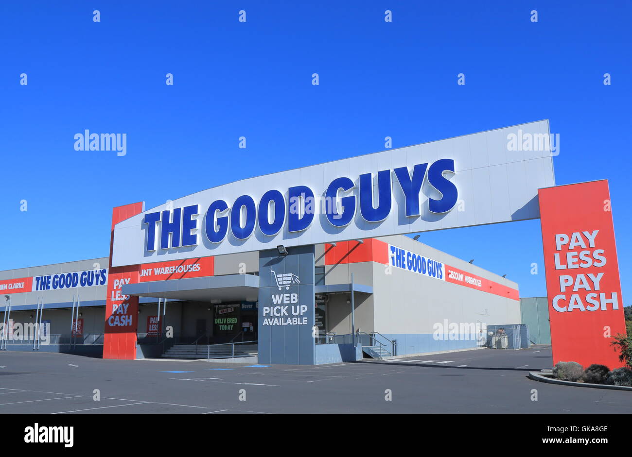 The Good Guys Australia, chain of consumer electronics retail stores in Australia and New Zealand founded in 1952. Stock Photo