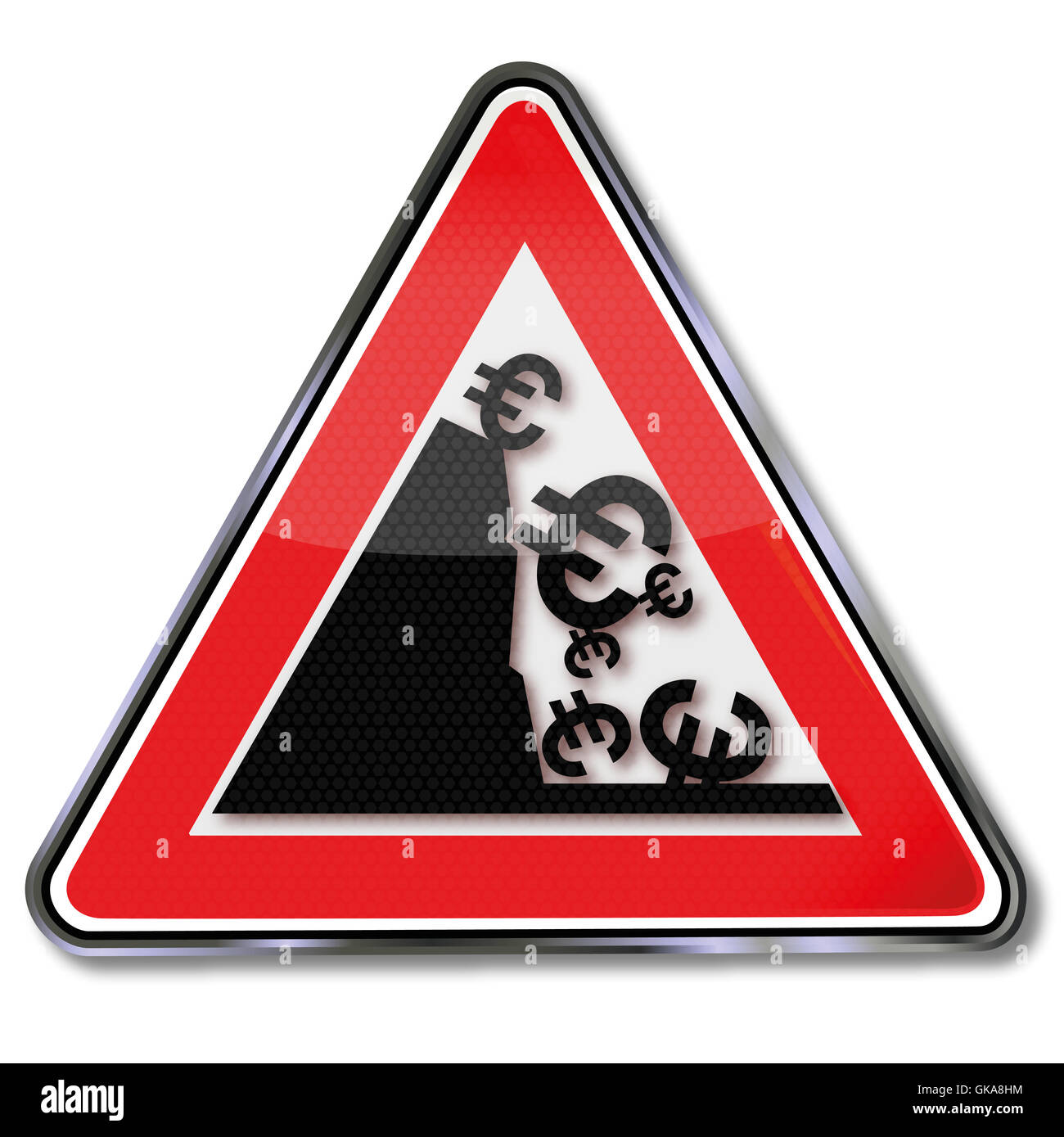 euro sign signal Stock Photo - Alamy