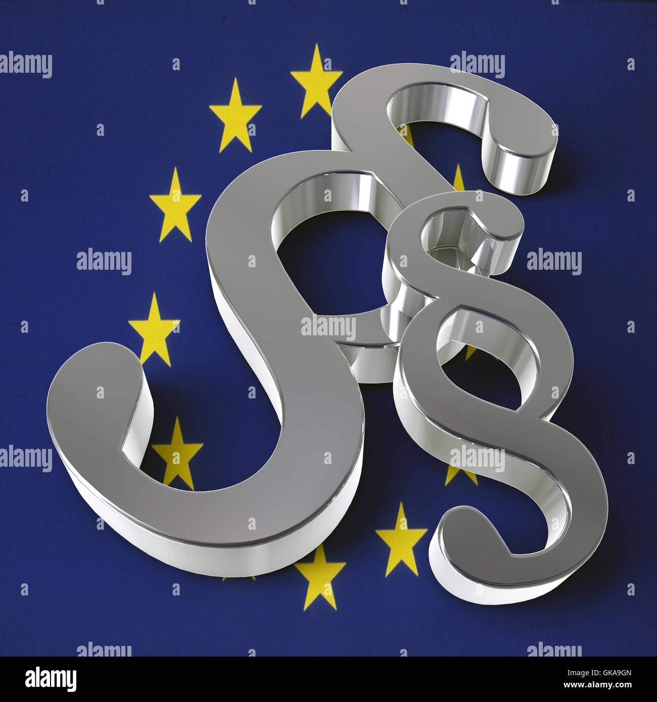 europe law judgment Stock Photo