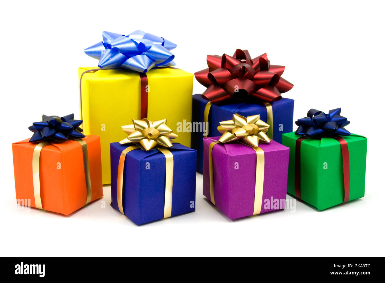 present colour gift Stock Photo