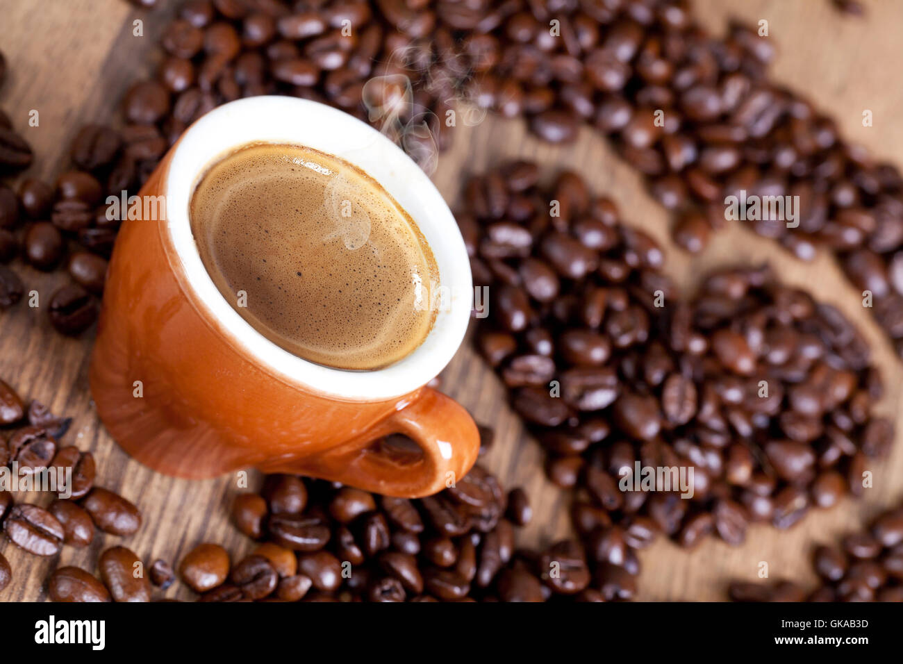 cafe espresso coffee Stock Photo - Alamy