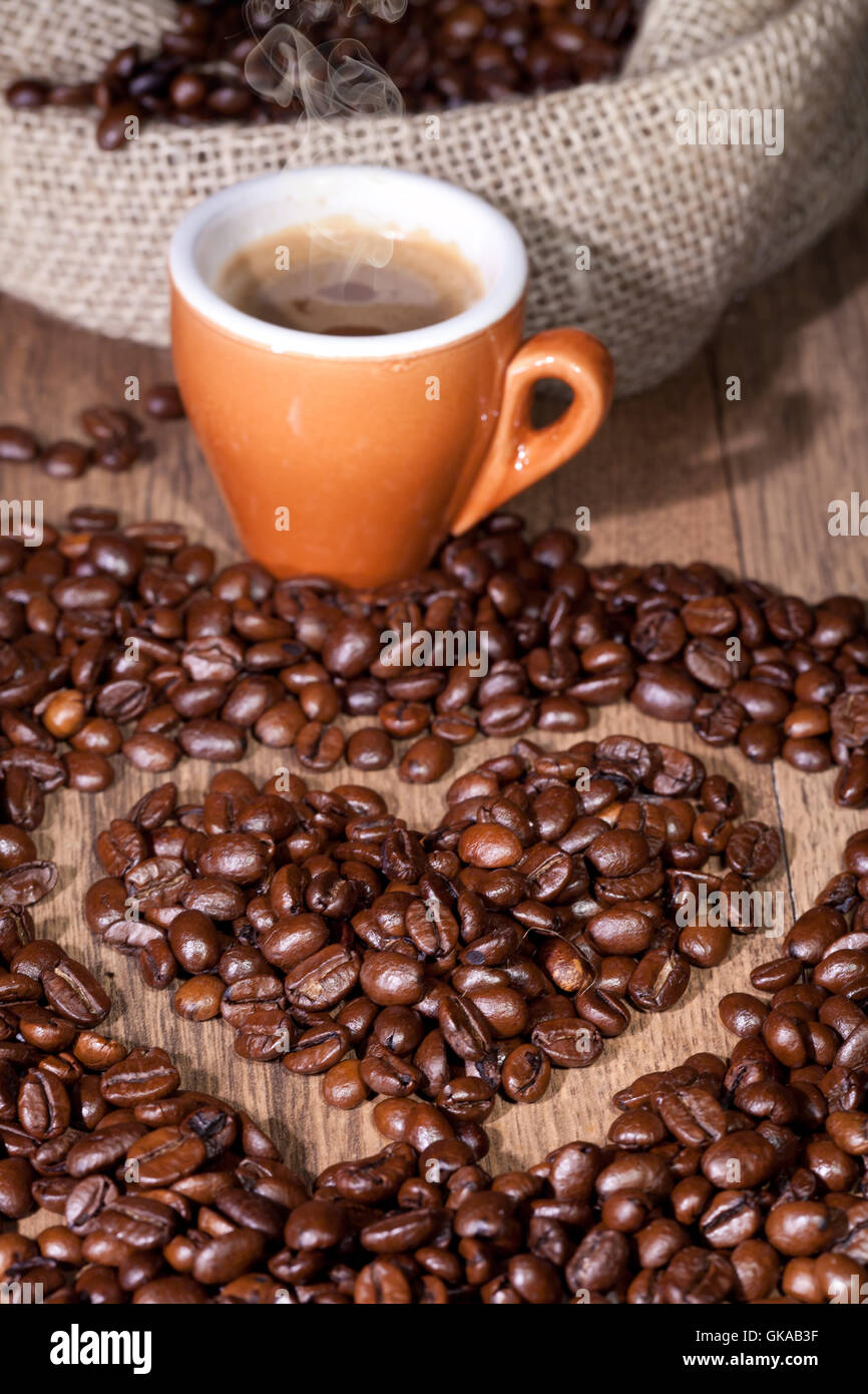 cafe espresso coffee Stock Photo - Alamy