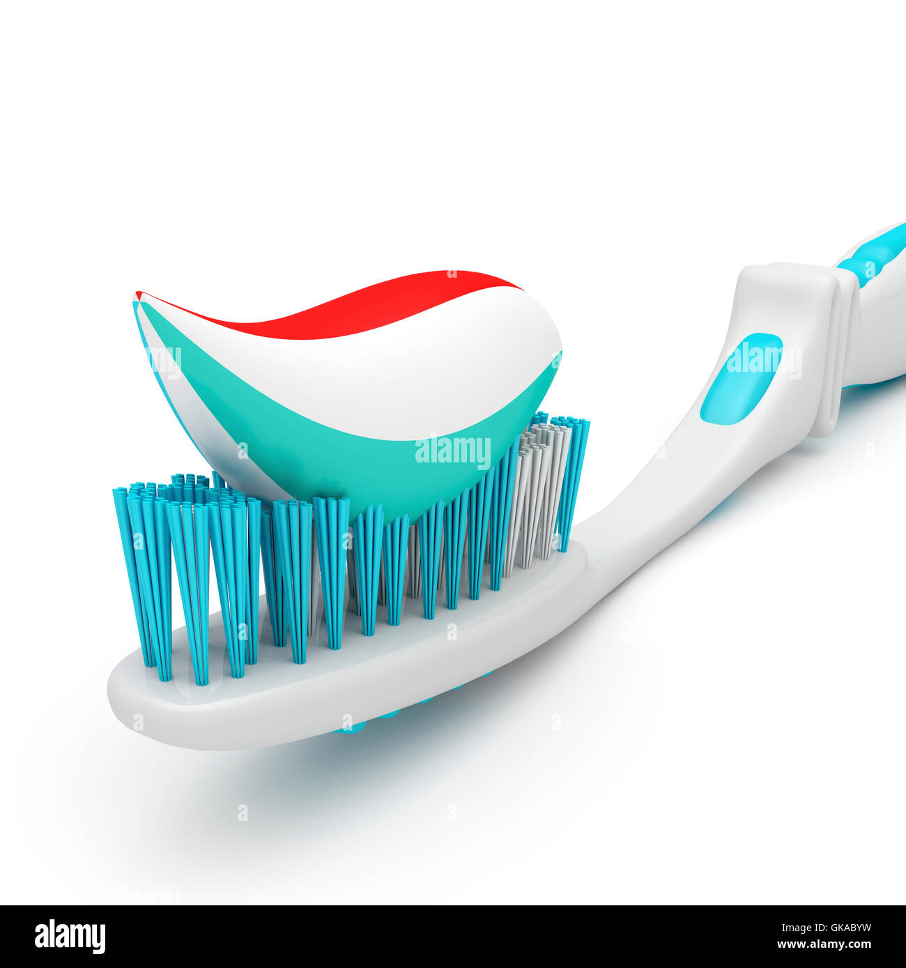 toothpaste tooth brush Stock Photo Alamy