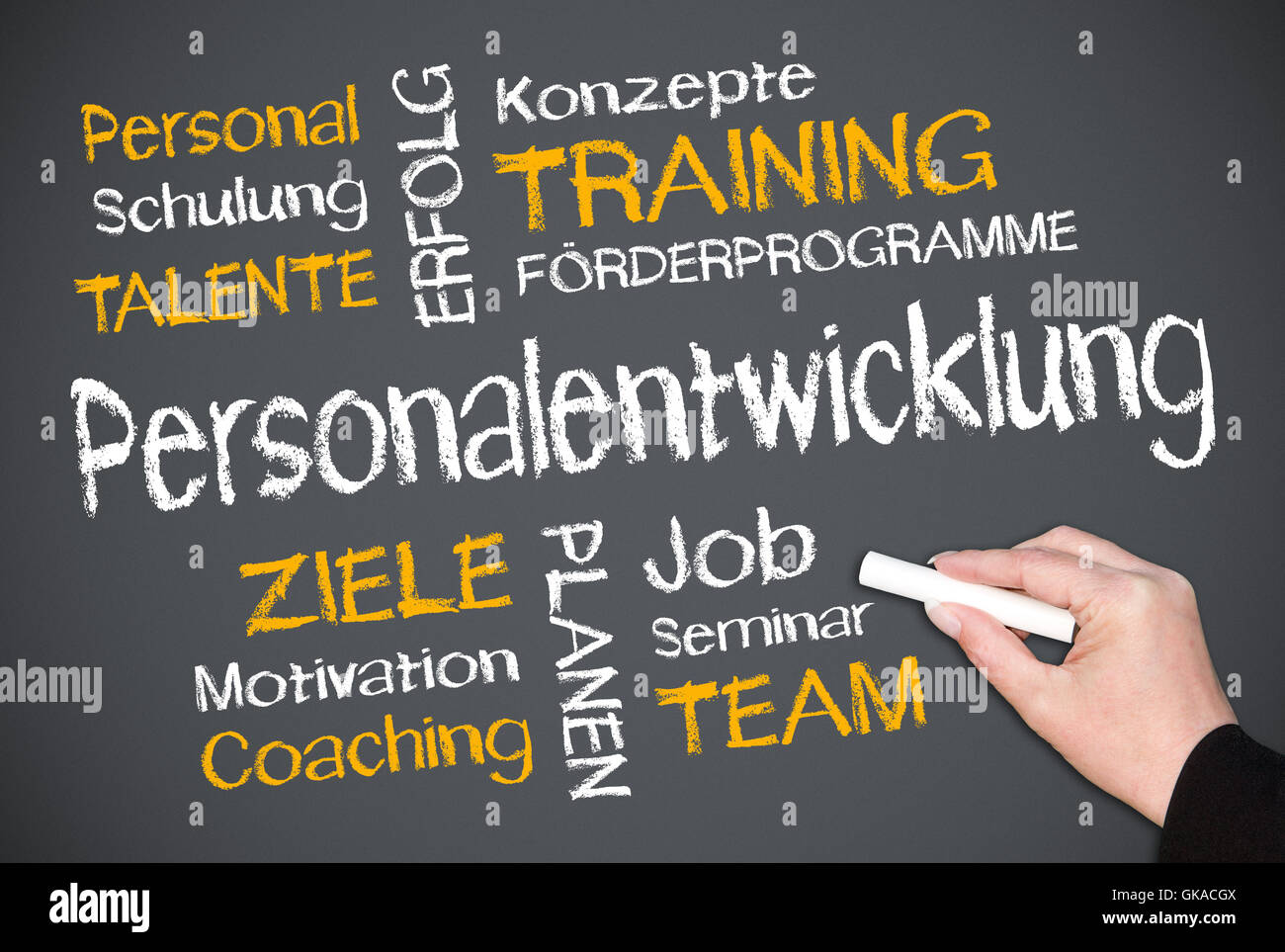 personnel development Stock Photo